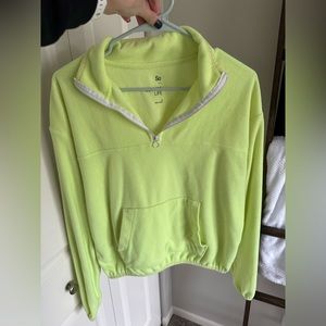 Neon‎ quarter zip